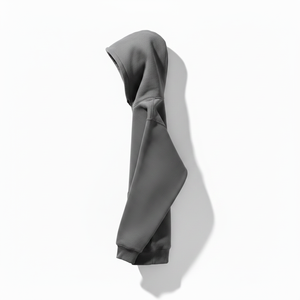 Wholesale Custom 3D Puff Print Hoodie Men 500GSM Heavyweight Oversized Boxy Fit Drop Shoulder Blank Streetwear Sweatshirt - Product Image 4