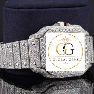 Wholesale Supply Moissanite Diamond <b>Automatic</b> Wrist Watch for Gifts and Statement Fashion Available at Factory Price - Product Image 2