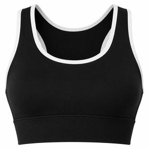 Women Custom Scoop Neck Racerback Sports Bra Set Solid Color Mid Waist Leggings for Plus Size 2-Piece Seamless - Product Image 5
