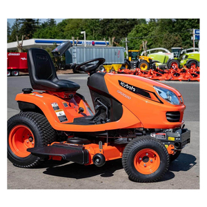 Cortadora de césped eléctrica con plataforma de corte ajustable, tractor de jardín a batería para mantenimiento de jardines, parques y campos de golf. - Product Image 3