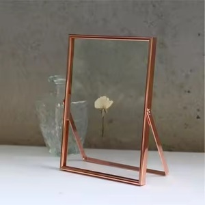 Decorative Metal Glass Hanging Photo <b>Frame</b> Wall Display <b>Picture</b> Holder Home Interior Decoration - Product Image 3