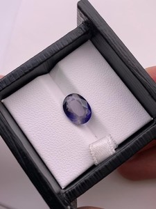 Piedra Preciosa de Iolita Azul Violeta, Cristal Natural Facetado para Joyería, Suministro al por Mayor - Product Image 1