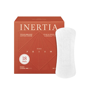 Protector Diario Inertia ULTRA-THIN con Absorbencia Ligera y Protección Total Contra Fugas (Paquete de 1) - Uso Diario, 17.8cm de Longitud - Product Image 1