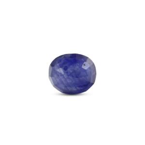 Heart Cut 6 Carat Handcrafted Blue Sapphire Loose Gemstone for Fine Jewelry - Product Image 2