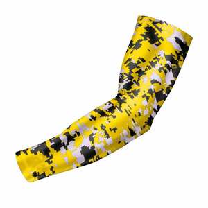 Manchon de bras de cyclisme en polyester/nylon 140g à motif camouflage étoile bleue, protection anti-UV, unisexe, pour adulte, vêtement de sport - Product Image 4