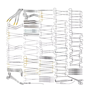 REGENSIS SURGICAL RS-HSS-01 Ensemble d'instruments de chirurgie cardiaque ouverte manuels réutilisables de haute qualité de classe II en acier inoxydable, 92 pièces - Product Image 4