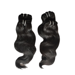 Doble trama dibujada Remy sin procesar venta al por mayor 100% un donante vietnamita cabello humano crudo cutícula alineada cuerpo onda paquetes de cabello - Product Image 5