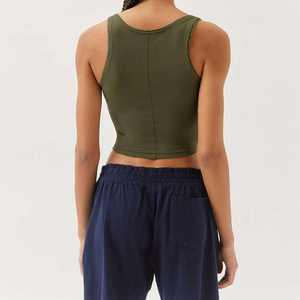 เสื้อกล้ามผ้าฝ้ายนุ่มทรงพอดีตัวสำหรับผู้หญิงไซส์ใหญ่ สไตล์ลำลองแฟชั่นฤดูร้อน รับสั่งซื้อจำนวนมาก - Product Image 3