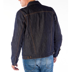 Reasonable Prices <b>Men</b> <b>Denim</b> <b>Jacket</b> For Outdoor Usage Casual And Outdoor Usage <b>Men</b> <b>Denim</b> <b>Jacket</b> In Solid Color - Product Image 3