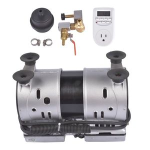 เครื่องเติมอากาศในบ่อปลา 110V 5.2 CFM 3/4 แรงม้า/550 วัตต์ ทำจากโลหะและพลาสติก สำหรับระบบเติมอากาศในบ่อ/ทะเลสาบ ใช้ในงานเพาะเลี้ยงสัตว์น้ำ - Product Image 1