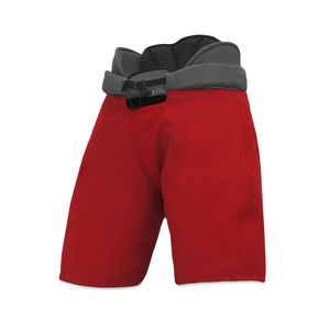 Pantalon de hockey sur glace respirant 100 % polyester de haute qualité, taille ajustable, logo avant, couleur personnalisée, nom de l'équipe - Product Image 2