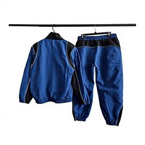 Conjunto Deportivo de Dos Piezas para Hombre, Ecológico, con Cierre, Chaqueta Cortavientos y Pantalones, Transpirable, Resistente al Viento y de Secado Rápido - Product Image 2