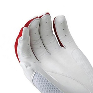 Gants de frappe de cricket en cuir Pittards professionnels personnalisés, légers, haute protection, rembourrage gris glacé, protège-mains de frappe. - Product Image 4