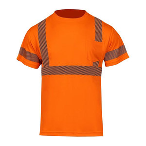 T-shirt de travail en coton épais pour homme, coupe ample, avec poche industrielle, en tissu délavé vintage, pour un style tendance - Product Image 2