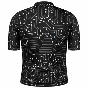 Mens Professional Road <b>Cycling</b> Jersey Short Sleeve Bicycle Apparel with 3+1 Pockets Full Zipper Design - Product Image 2