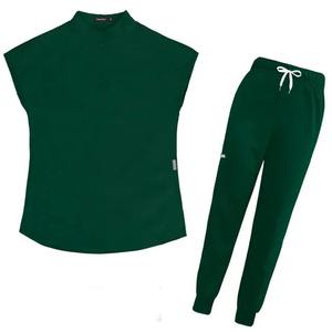 Conjuntos de Uniformes Médicos para Mujer, Modernos y Elegantes, de Manga Corta, Antiarrugas, para Enfermeras - Product Image 2