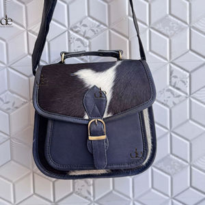 Bolso de piel de vaca más vendido, bolso de hombro de nuevo diseñador para mujer, bolso cruzado occidental elegante - Product Image 1