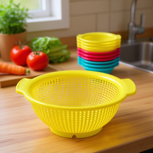 Scolapasta in Plastica 23 Cm Senza BPA, Cestello per Verdure da Cucina - Product Image 3