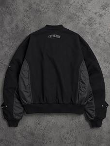 Chaqueta Bomber de Mezclilla Negra Premium para Hombre TR-DJ-015, con Múltiples Bolsillos, Estilo Urbano, Informal, Moda 2026 - Product Image 2