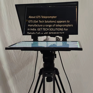 Teleprompter GTS 19 para grabación en estudio, transmisión en vivo, clases en línea, producción de YouTube, lectura de noticias y presentaciones corporativas - Product Image 1