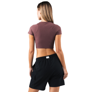Camiseta de Manga Larga de Doble Capa para Mujer, Ajuste Elástico, Tela Suave, Prenda Esencial para el Día a Día, Ropa Deportiva, Yoga, Gimnasio - Product Image 3