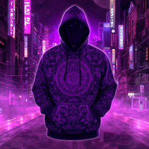 เสื้อฮู้ดกราฟิกแบบยูนิเซ็กซ์ ผ้าฝ้ายฟลีซ สวมหัว สไตล์โอเวอร์ไซส์ สตรีทแวร์ลำลอง แจ็คเก็ตมีฮู้ด พิมพ์ลายตลก รับสกรีนโลโก้ - Product Image 6