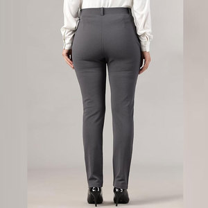 Servicios OEM, Pantalones de Mujer, Estilo Urbano, Corte Ajustado, Alta Calidad, Cintura Alta, Color Sólido - Product Image 2