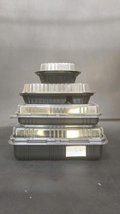 Boîte de rangement alimentaire en PP avec couvercle transparent, barquette jetable pour la préparation des repas et les plats à emporter, pour restaurant et cuisine - Product Image 1