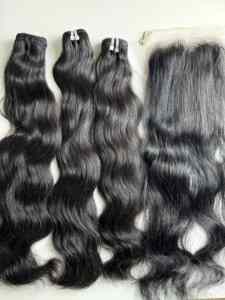 ลดราคา! ผมต่อแบบยืดหยักศกธรรมชาติเวียดนาม100ก. ทุกสีผมมนุษย์ผมคนแบบมีเส้นผมสีแดงเข้ม - Product Image 3