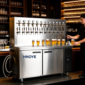 Dispensador <span class=keywords><strong>de</strong></span> <span class=keywords><strong>Cerveza</strong></span> Comercial <span class=keywords><strong>de</strong></span> Acero Inoxidable, Enfriador <span class=keywords><strong>de</strong></span> <span class=keywords><strong>Cerveza</strong></span> <span class=keywords><strong>de</strong></span> Barril <span class=keywords><strong>con</strong></span> 2 Grifos para Bares y Pubs - Product Image 1