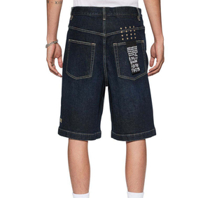 Shorts de Mezclilla Premium para Hombre, Desgastados, Ecológicos, Impermeables, 100% Algodón, Corte Relajado, Estilo Urbano, Verano, OEM, ODM, Venta al Por Mayor - Product Image 5