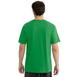 Camiseta Tubular Ideal para Hombre, Uso Diario, Cuello Redondo, Manga Corta, Algodón Cómodo, Ropa Casual de Moda - Product Image 2