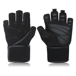 Five B Professional Half Finger Weight Lifting <b>Gloves</b> With Adjustable Wrist Strap Non Slip Breathable Gym Fitness <b>Glove</b> Unisex - Product Image 1