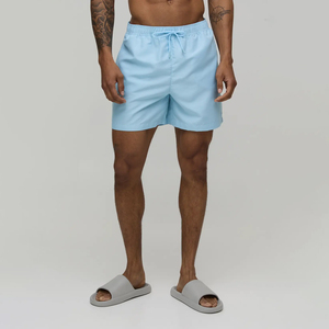 OEM Wholesale Swimming Clothing Elastic Swim <b>Trunks</b> <b>Men's</b> Custom logo Underwear <b>Men</b> <b>Trunk</b> with Drawstring - Product Image 1