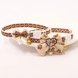 8 Colors Cute and Versatile Adjustable Durable with <b>Bells</b> Pet Collars Necklaces Positioning Pets Cats <b>Dogs</b> Durable <b>dog</b> collar 8 - Product Image 2