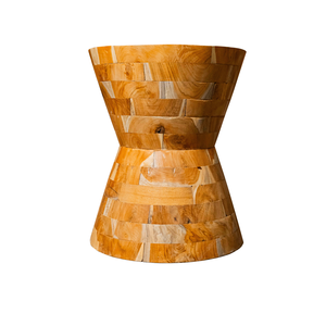 Mesa de Centro ARTERRA Premium Hecha a Mano con Raíz de Teca Duradera - Mueble de Sala de Estar con Patrón de Grano Natural Rústico - Product Image 2