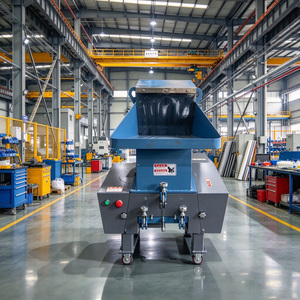 TS PC300 Heavy Duty Plastic Shredder Machine For Daily Chemical Packaging Waste PP PE PET Plastic Grinder - Product Image 1