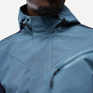 Conjunto Deportivo para Hombre, Chaqueta Impermeable y Cortavientos, Ropa Deportiva Personalizada al por Mayor, Chaqueta Soft Shell con Bloques de Color para Hombre - Product Image 5