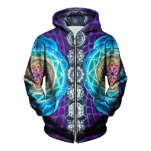 Sudadera con Capucha de Alta Calidad para Hombre, Ropa Urbana de Invierno, Hecha a Medida, 300g, Forro Polar, Secado Rápido, Impresión por Sublimación, Corte Regular, Sin Forro - Product Image 3
