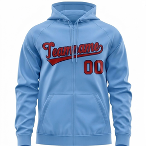 Large Quantities in Stock <b>Men</b> Women Unisex Crocheted Zipper-Up Solid Winter Waterproof Quick Dry Fleece Custom Logo Hoodies - Product Image 2