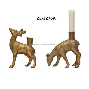 Candelabro de Metal Hecho a Mano de Diseño Premium, Estilo Interior Moderno, Decoración de Hogar de Lujo, Impresión Tipográfica, Tendencia Mundial - Product Image 3