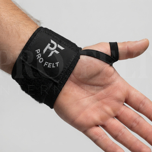 สายรัดข้อมือยกน้ำหนักแบบยืดหยุ่นพิเศษ ขนาด 18 นิ้ว สำหรับการฝึกซ้อมในยิม เพาเวอร์ลิฟติ้ง และเบนช์เพรส - Product Image 4