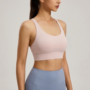 Women Yoga Sports Bra Soft Stretch Comfortable Supportive Workout <b>Top</b> For Gym Fitness Pilates And Everyday Activewear - Product Image 5