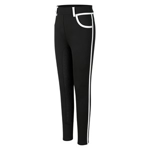 Women’s Equestrian Riding Leggings Horse Riding Breeches <b>Stretch</b> Pants Ladies Custom Logo Private Label Wholesale Supplier - Product Image 3