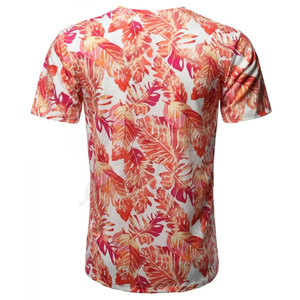 เสื้อยืดผู้ชายขายดี พิมพ์ลายทั่วตัว ผ้าฝ้ายถัก 100% สไตล์ลำลอง ใส่สบาย เหมาะกับหน้าร้อน สตรีทแวร์ ลายกราฟิก ทรงเข้ารูป ใส่ได้ทุกวัน - Product Image 2