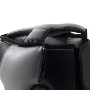 หมวกกันกระแทกครึ่งใบหน้าคุณภาพสูง ทำจากหนัง PU สังเคราะห์ ปรับขนาดได้ ป้องกันสองชั้น พร้อมพิมพ์โลโก้ตามสั่ง - Product Image 3