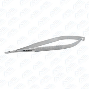 Portaagujas de cirugía oral Barraquer Portaagujas Curvo de acero inoxidable Portaagujas de Oftalmología Instrumento médico - Product Image 6