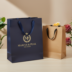 Bolsas de Papel Kraft de Lujo con Cierre de Cinta y Laminación para Envasado de Alimentos en Supermercados y Panaderías - Product Image 2