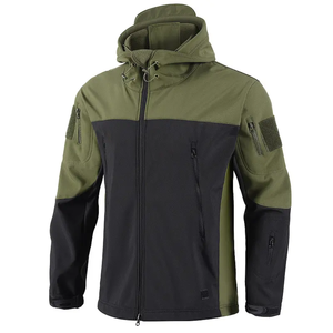 Custom Men Blank Soft Shell Jackets Windbreaker Quick Dry Golf Hoodies Running Wind Breaker Jacket Outdoor Men Softshell Jacket - Product Image 4