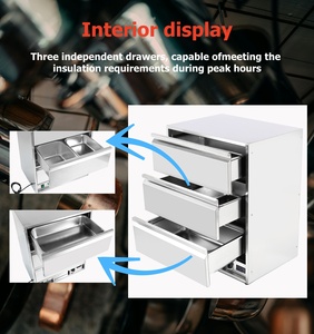Calentador de Alimentos Eléctrico Portátil Compacto de Acero Inoxidable para Camiones de Comida, Entrega a Domicilio y Estaciones de Comida Rápida - Product Image 5
